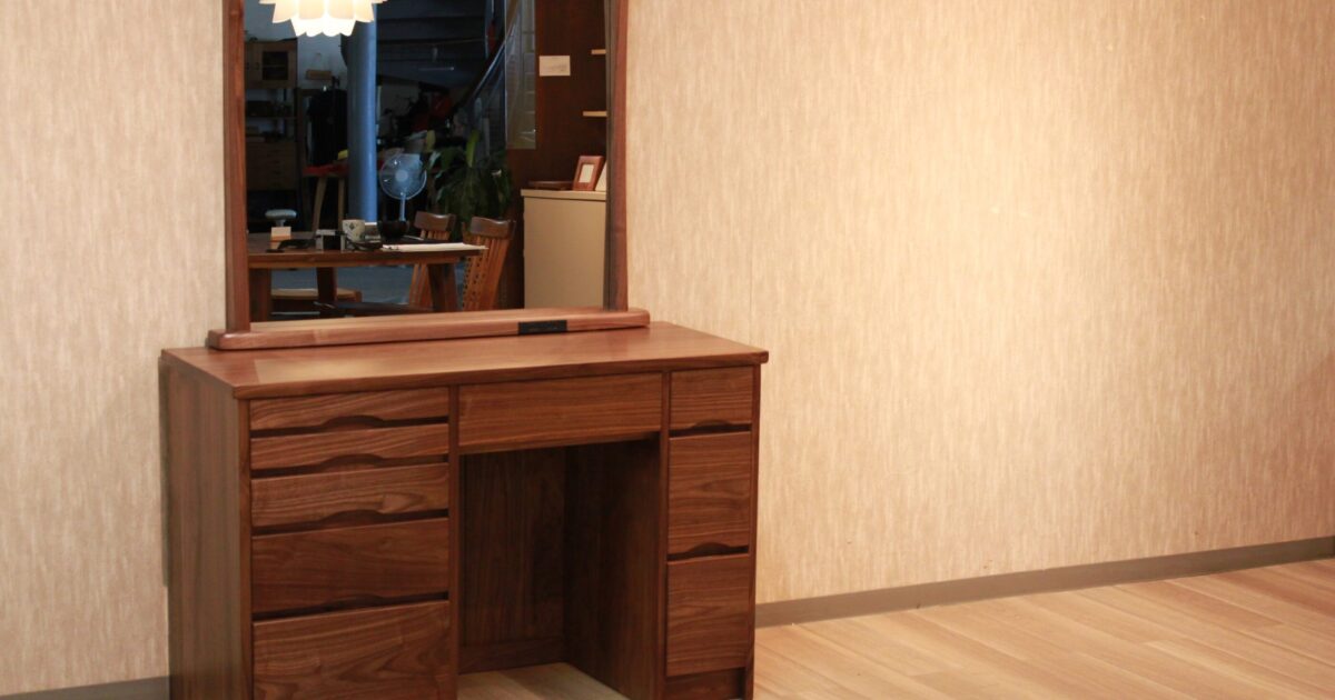 ドレッサー | 制作事例 | 木工房ひのかわ | 創作家具・注文家具・熊本