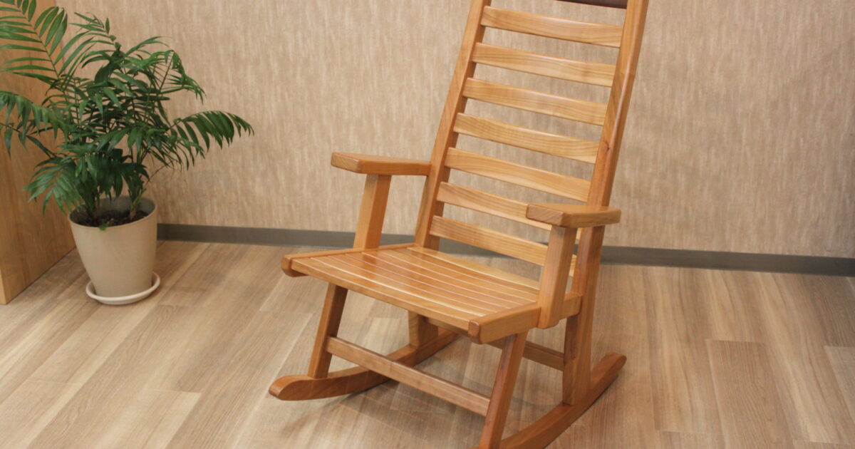 ロッキングチェアー | 制作事例 | 木工房ひのかわ | 創作家具・注文