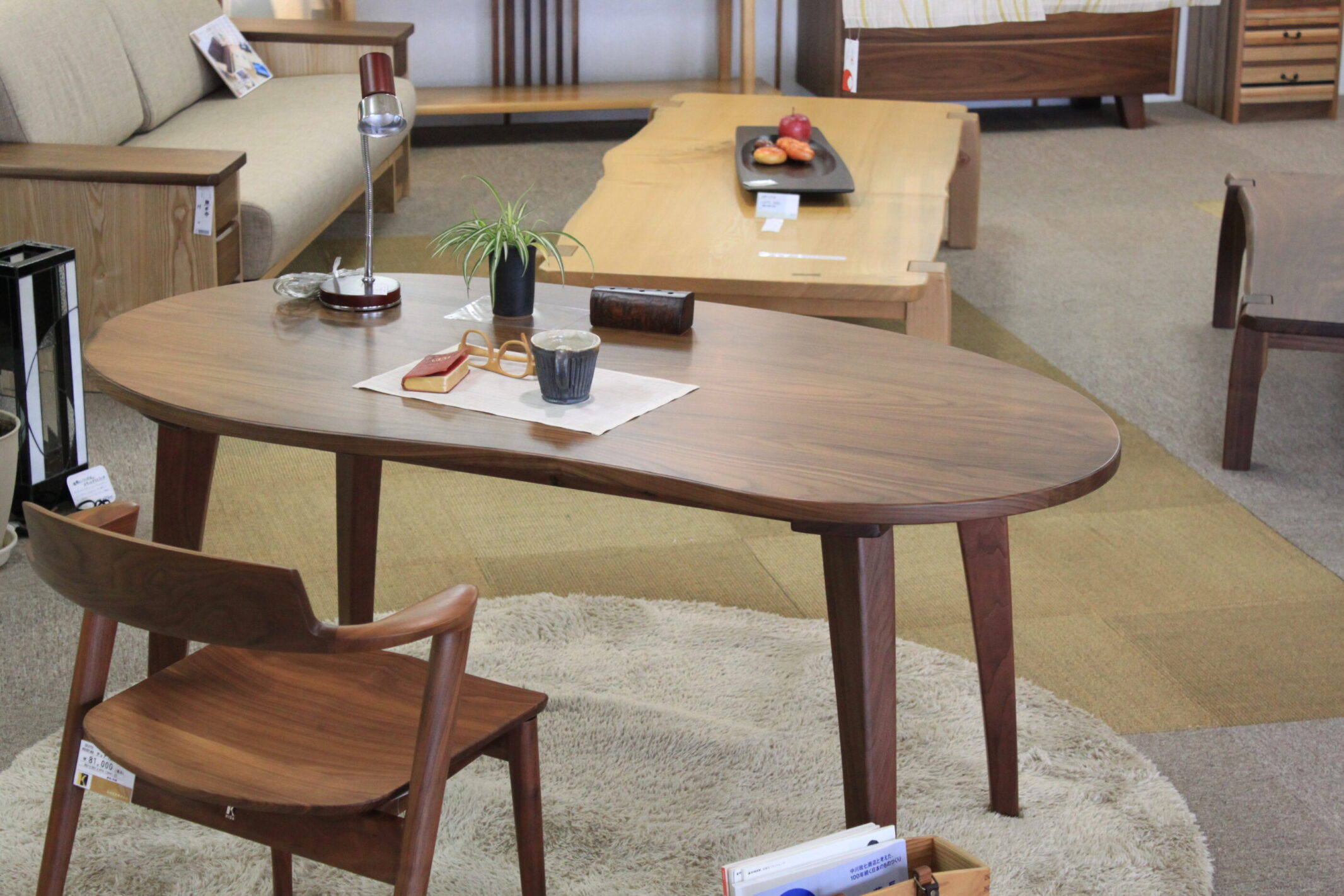 ビーンズテーブル | 制作事例 | 木工房ひのかわ | 創作家具・注文家具 ビーンズテーブル | 制作事例 | 木工房ひのかわ | 創作家具・注文家具