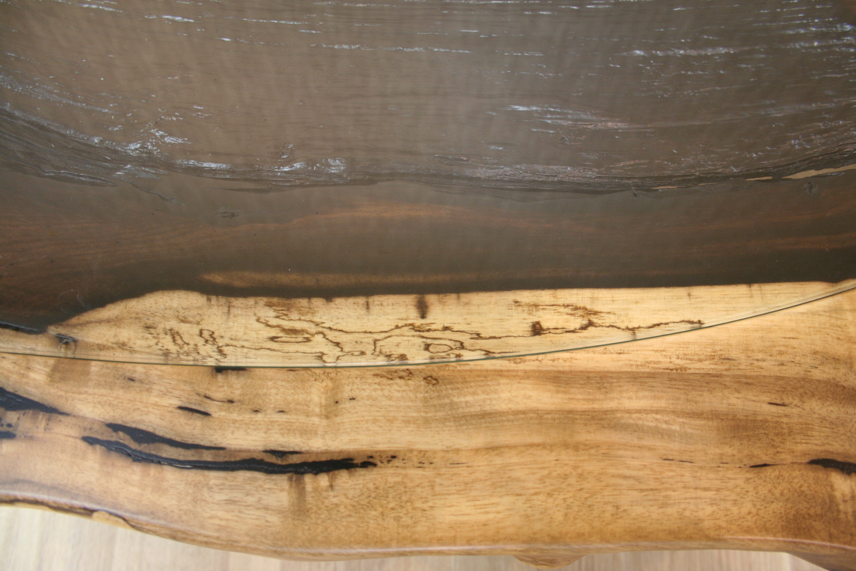 黒柿の座卓 | 制作事例 | 木工房ひのかわ | 創作家具・注文家具・熊本