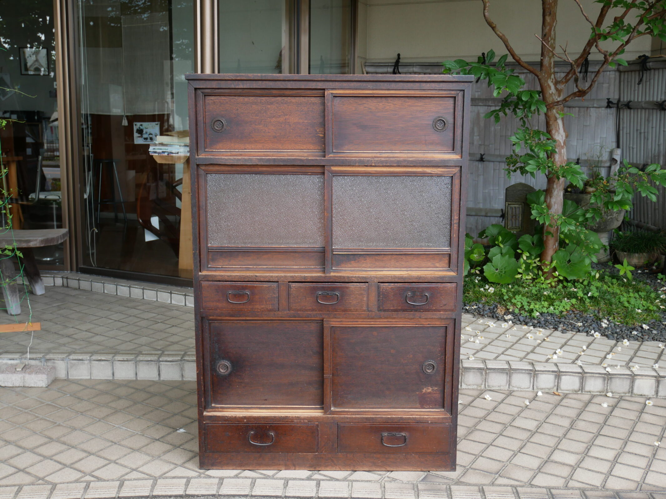 再値下げ　茶箪笥 茶箪笥 | 古家具,棚類 | R-select