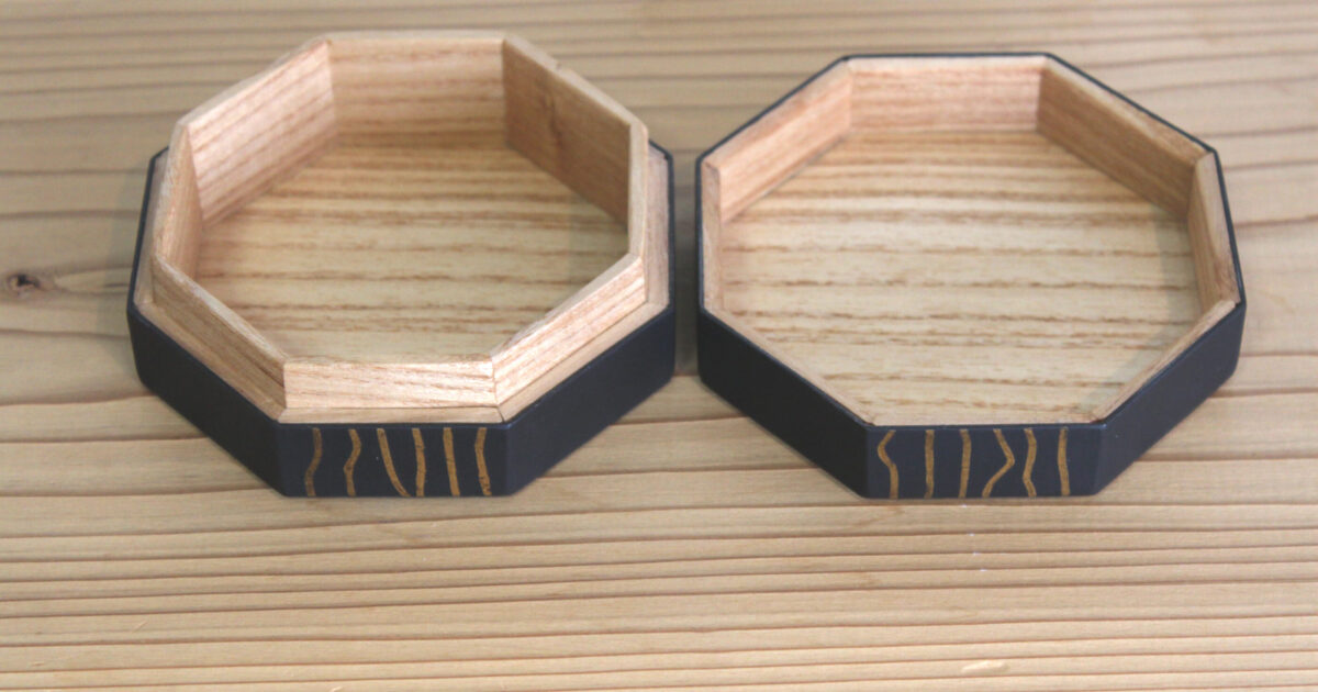 肥後象嵌内張り8角形 | 制作事例 | 木工房ひのかわ | 創作家具・注文