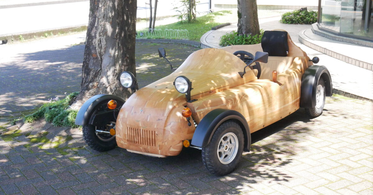 木製の車作り 38 (ほぼ完成) | ブログ | 木工房ひのかわ | 創作家具 